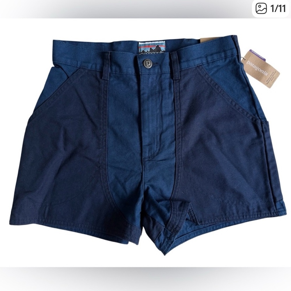 ISO  Patagonia women’s Road to regenerative stand-up shorts size 4